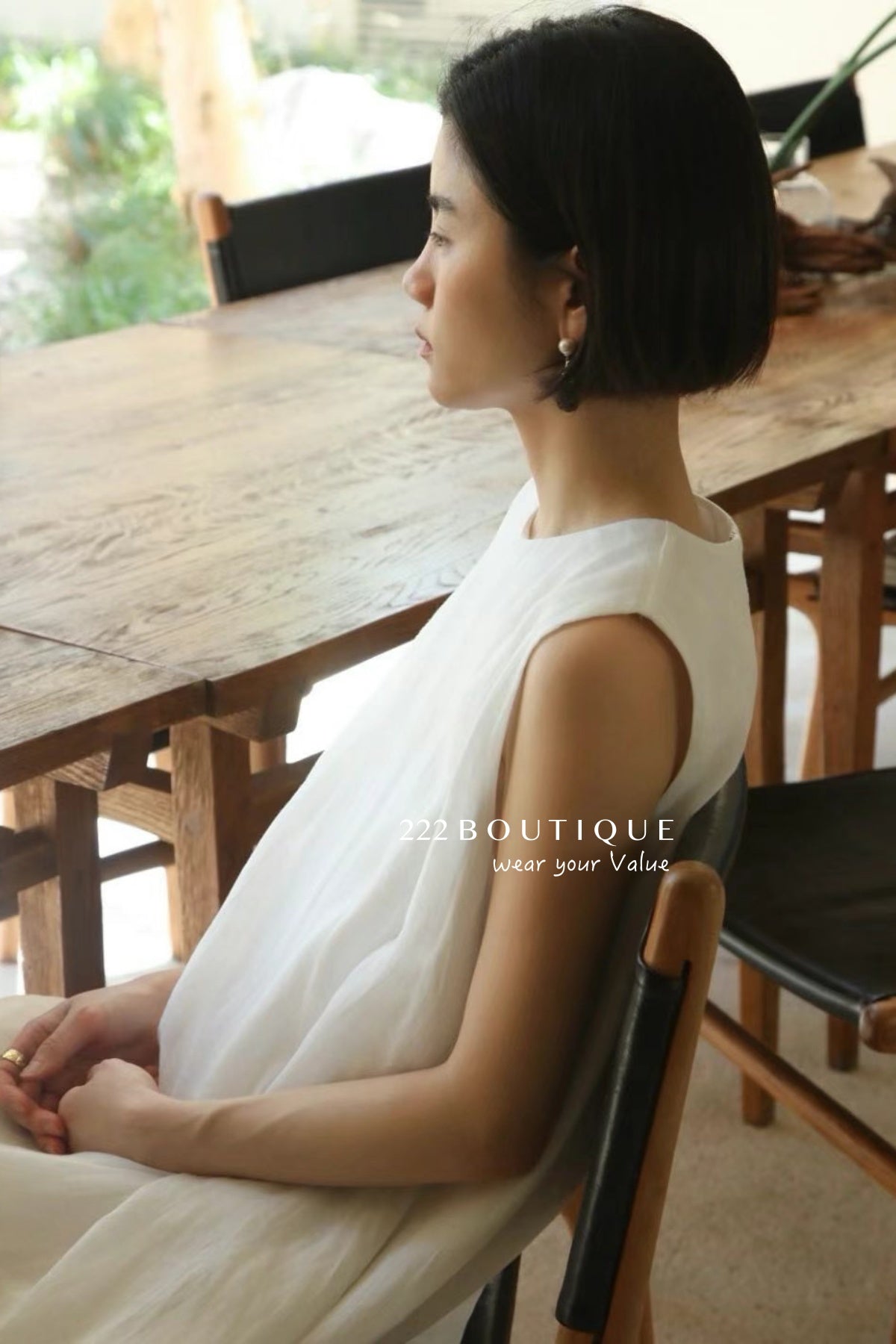 13V35 Relaxed fit dress