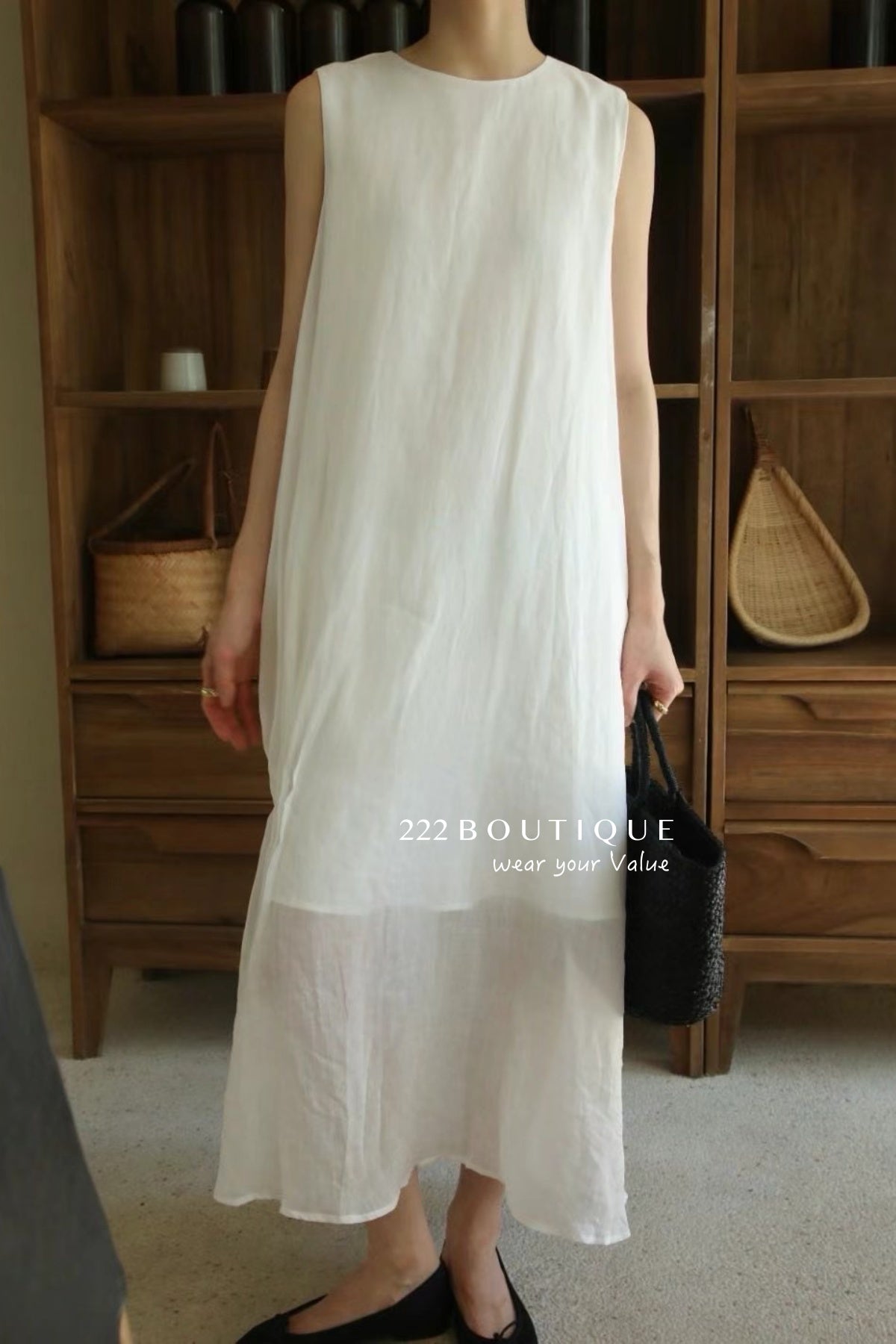 13V35 Relaxed fit dress
