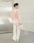 27A79- SHEER LINNEN SHIRT