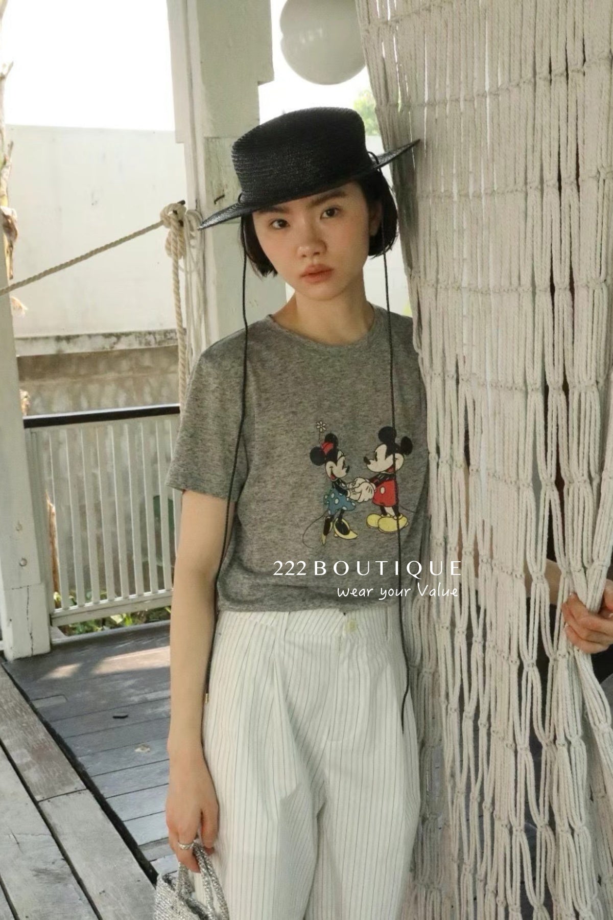13a64 Graphic tee featuring Mickey Mouse