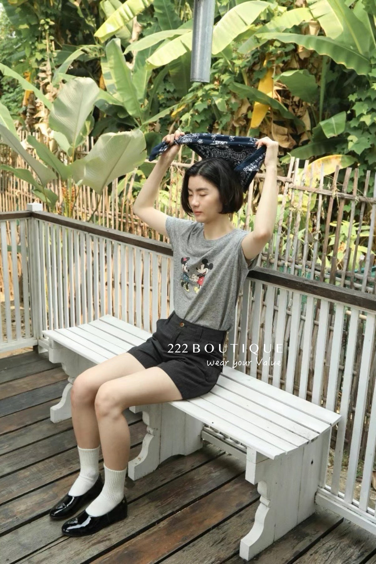 13a64 Graphic tee featuring Mickey Mouse