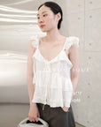 27a117- RUFFLE CAMI TOP