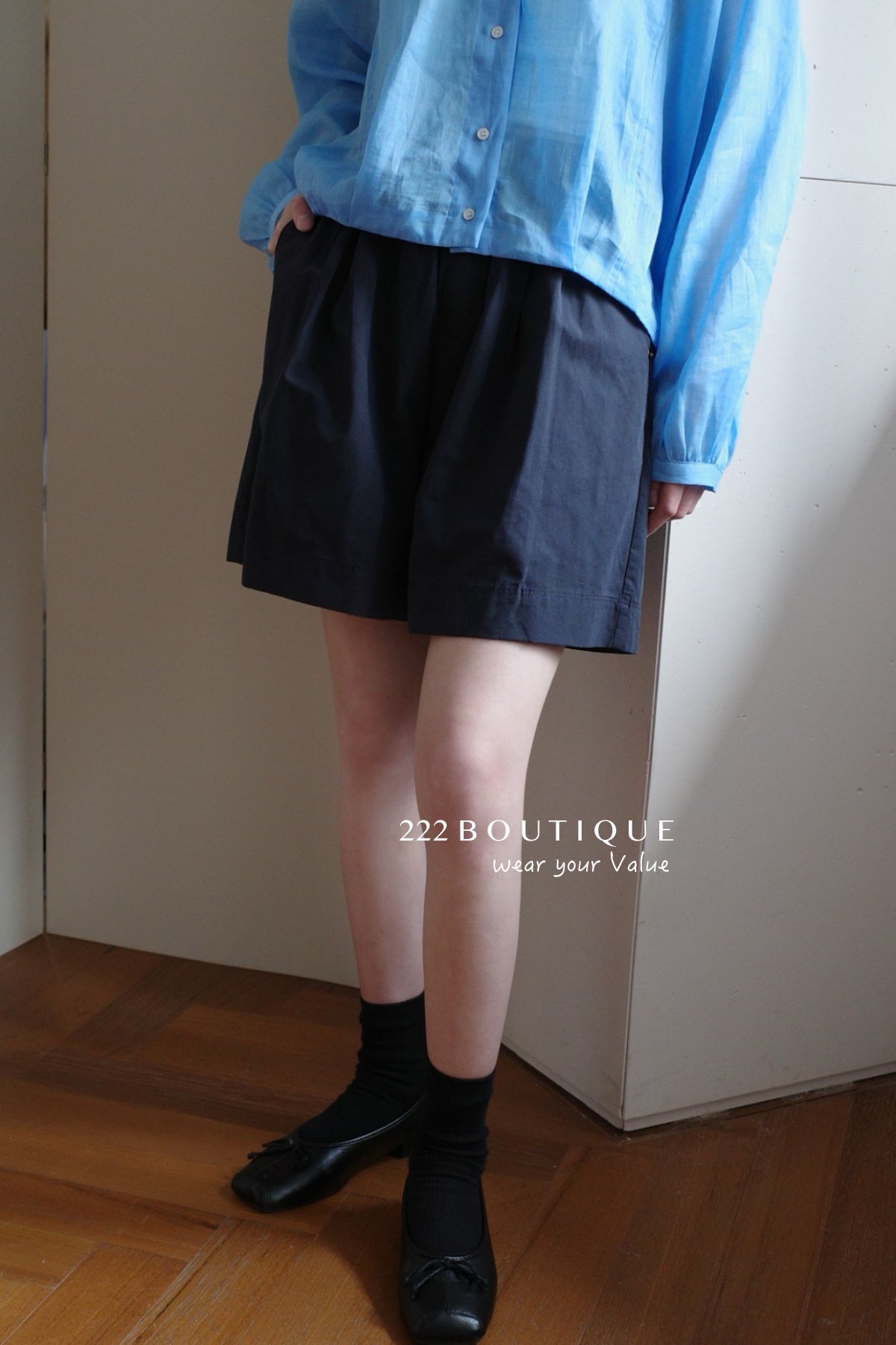 13q27 Basic Bermuda shorts
