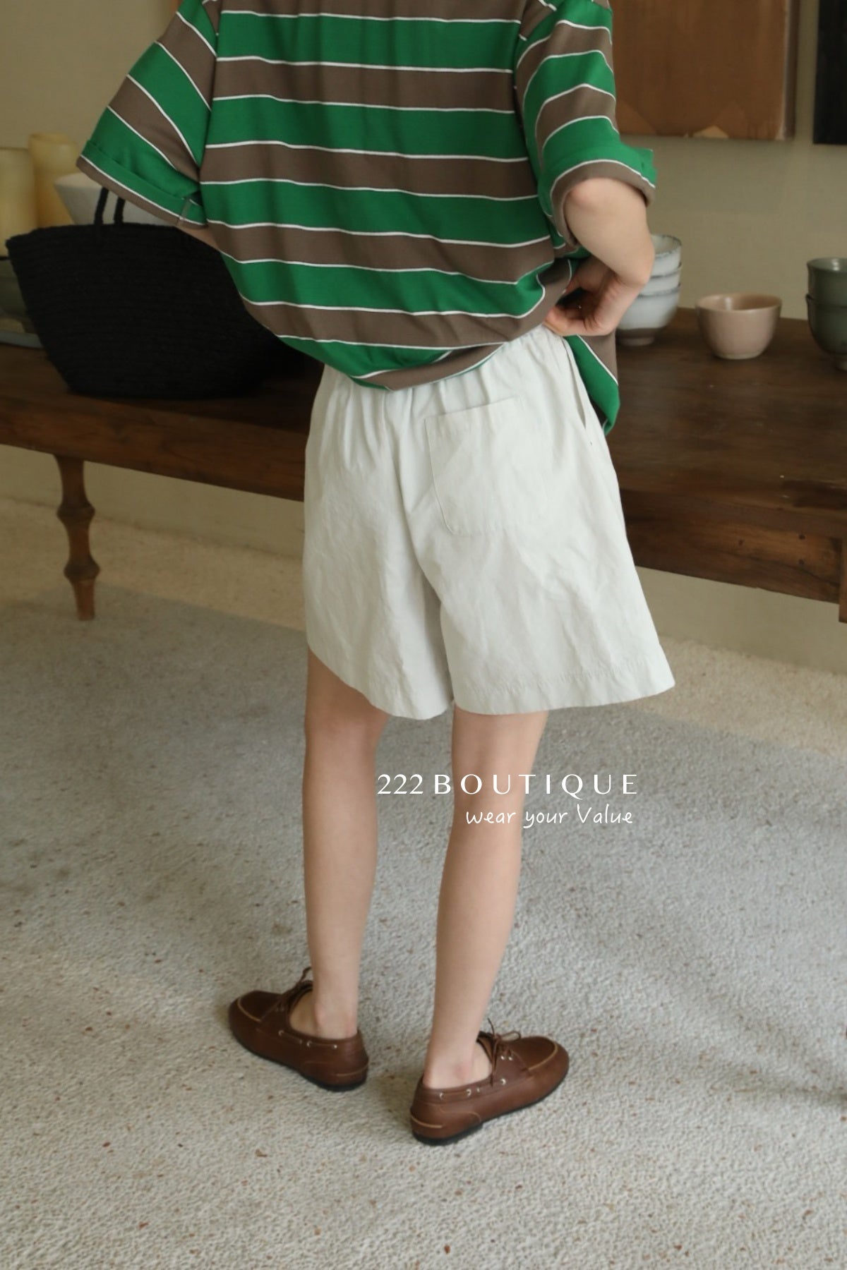 13q27 Basic Bermuda shorts