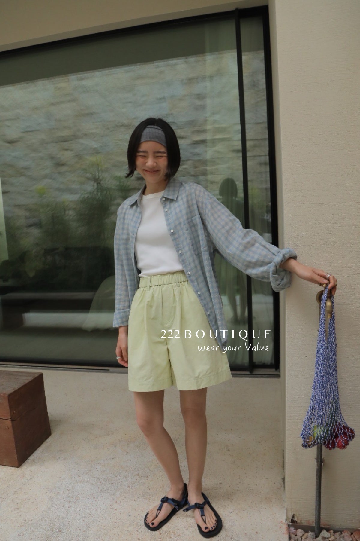 13q27 Basic Bermuda shorts