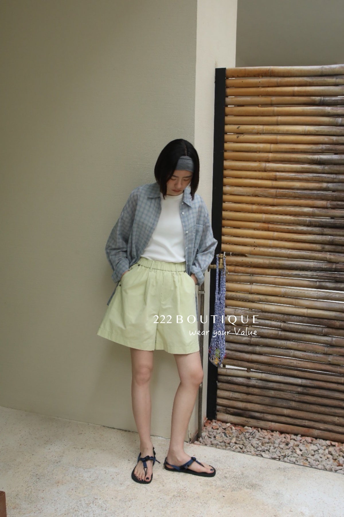 13q27 Basic Bermuda shorts