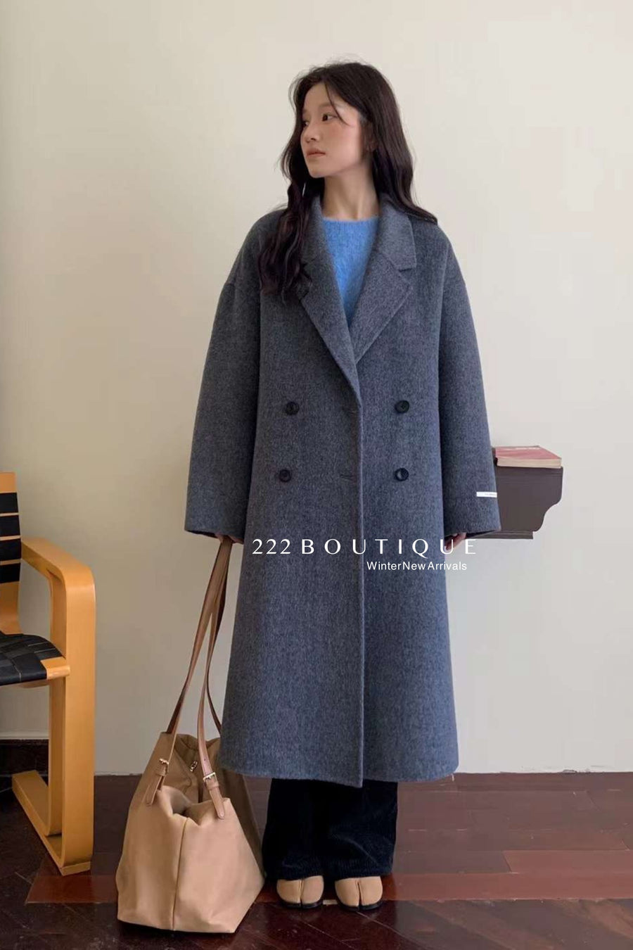 CASHMERE COAT - 97A12