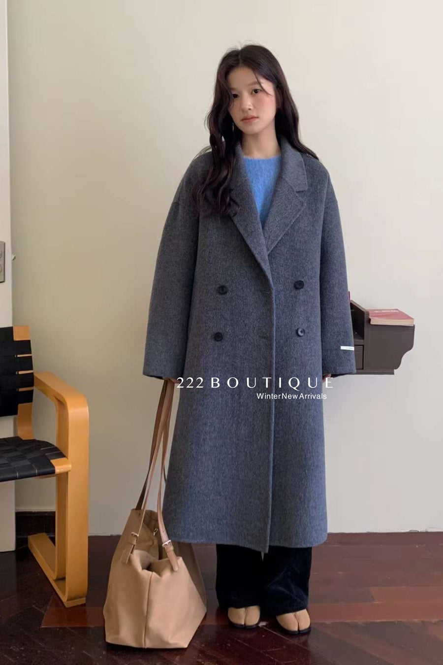 CASHMERE COAT - 97A12