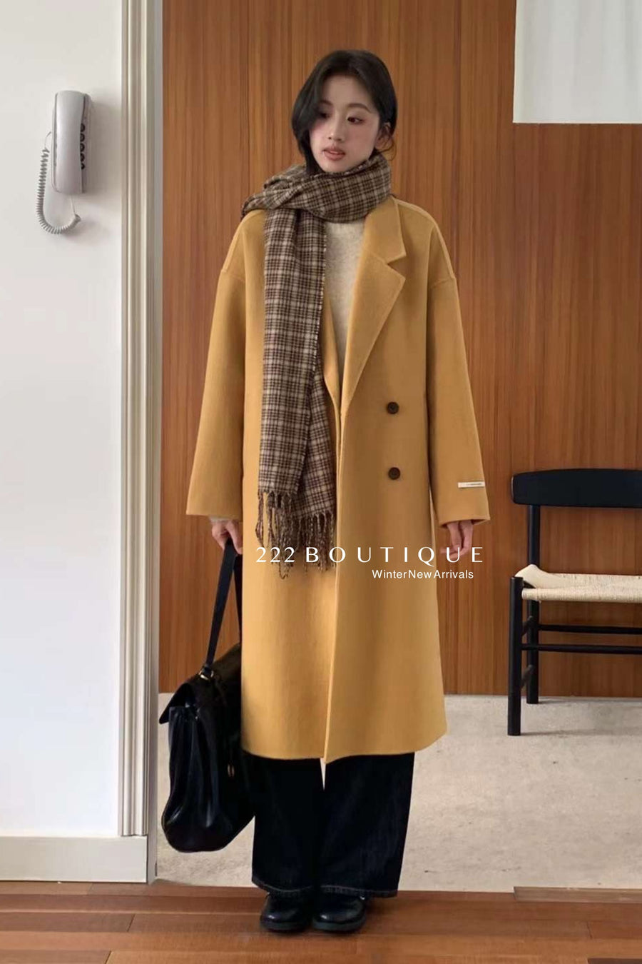 CASHMERE COAT - 97A12