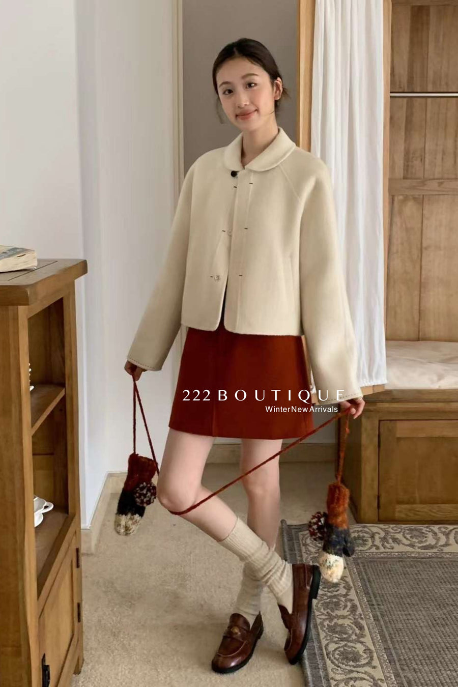 CASHMERE COAT -97A125