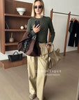 16a116 Cashmere polo sweater