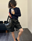 16a116 Cashmere polo sweater
