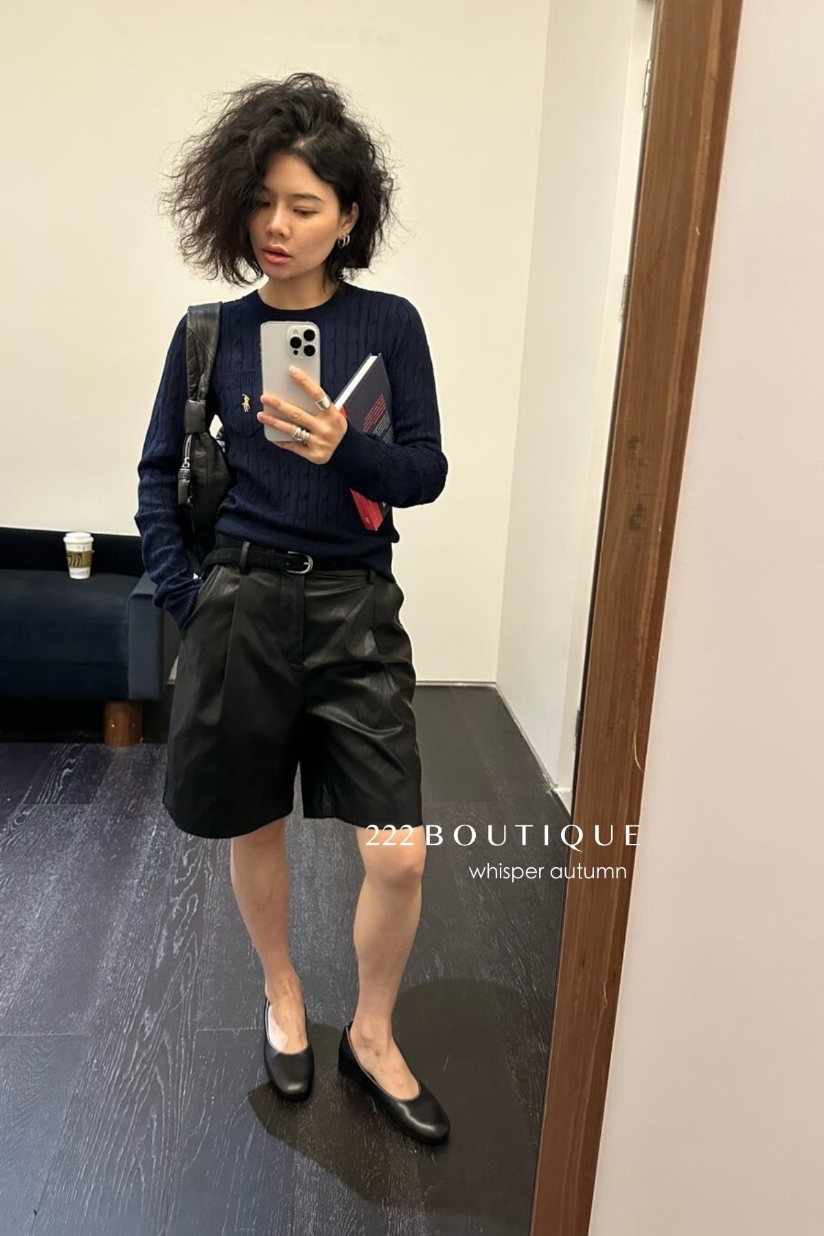16a116 Cashmere polo sweater