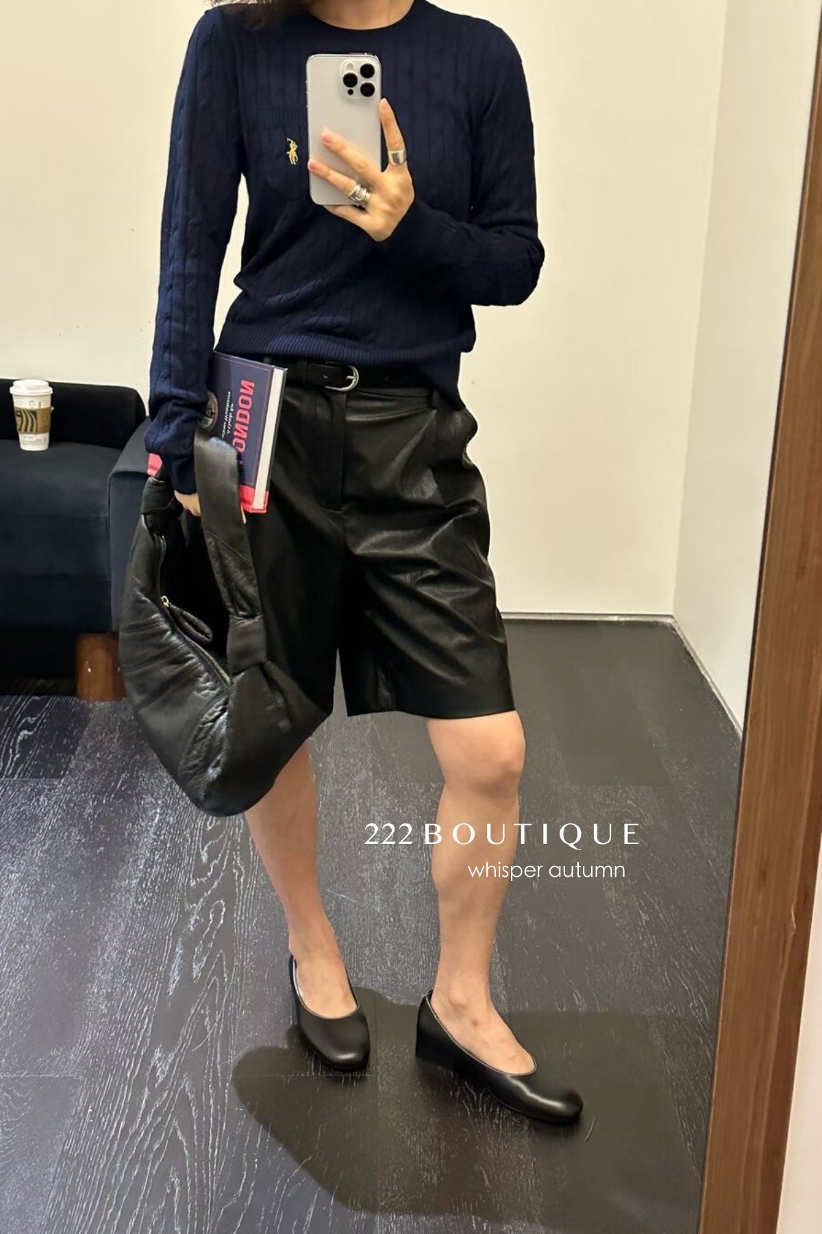 16a116 Cashmere polo sweater