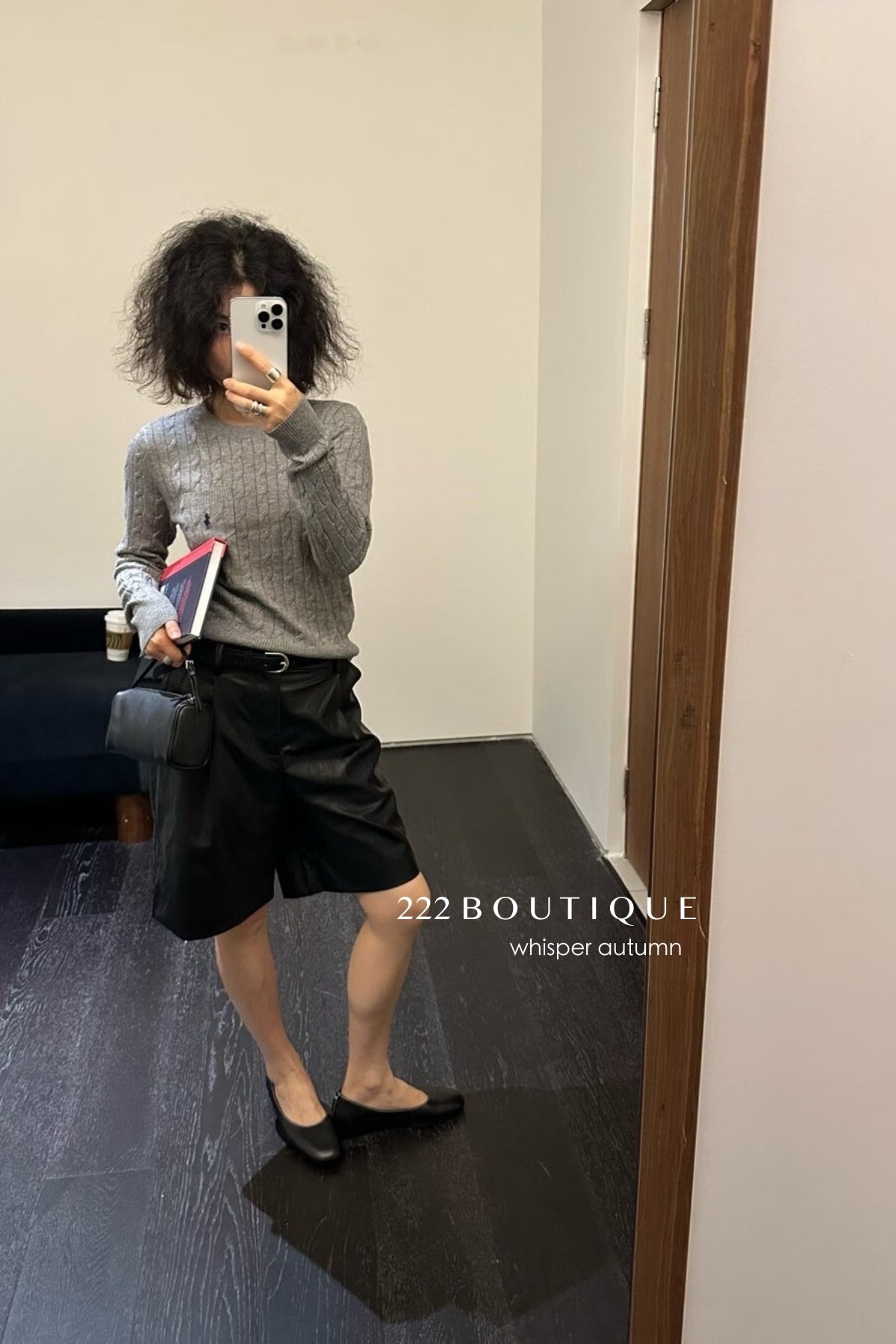 16a116 Cashmere polo sweater