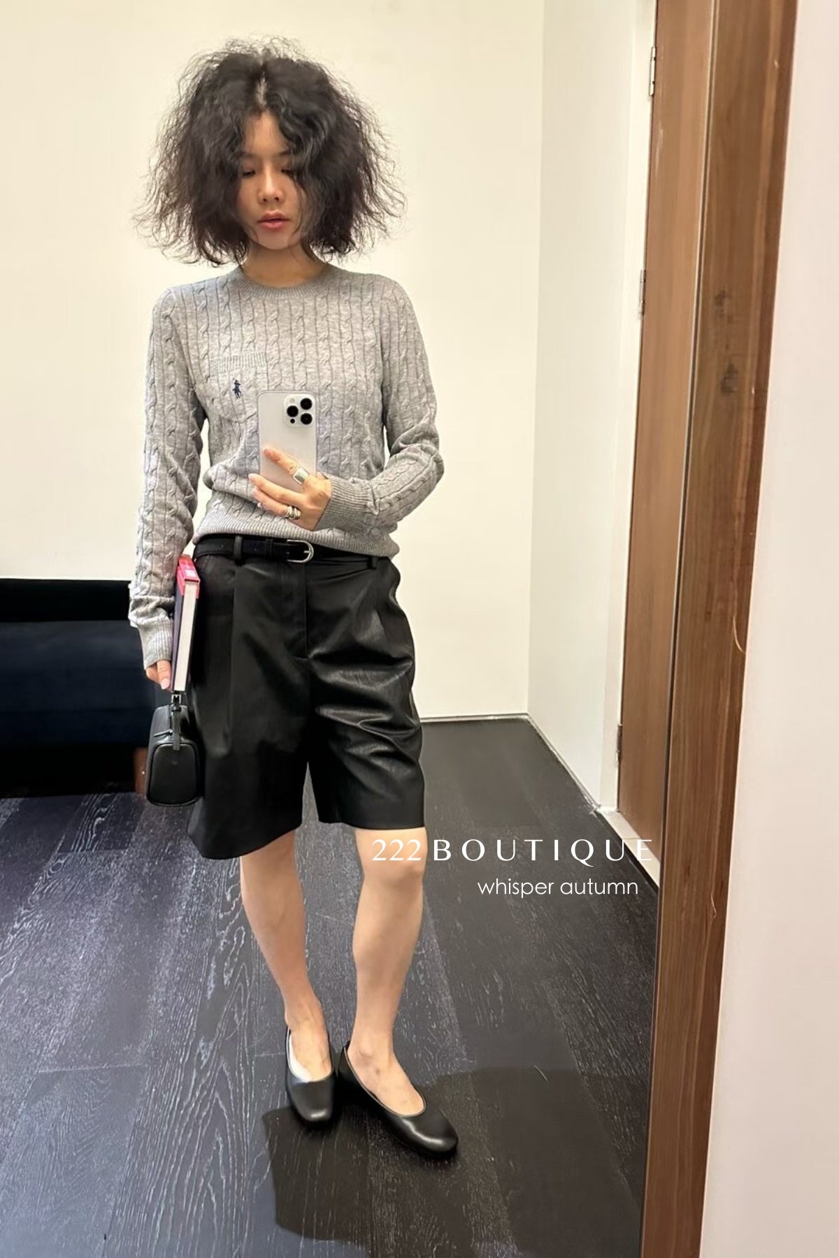16a116 Cashmere polo sweater