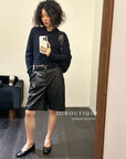 16a114 Basic cashmere-wool cardigan