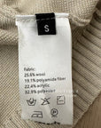 16a111 Short-sleeve V-neck cashmere top