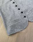 16a107 V-neck gilet