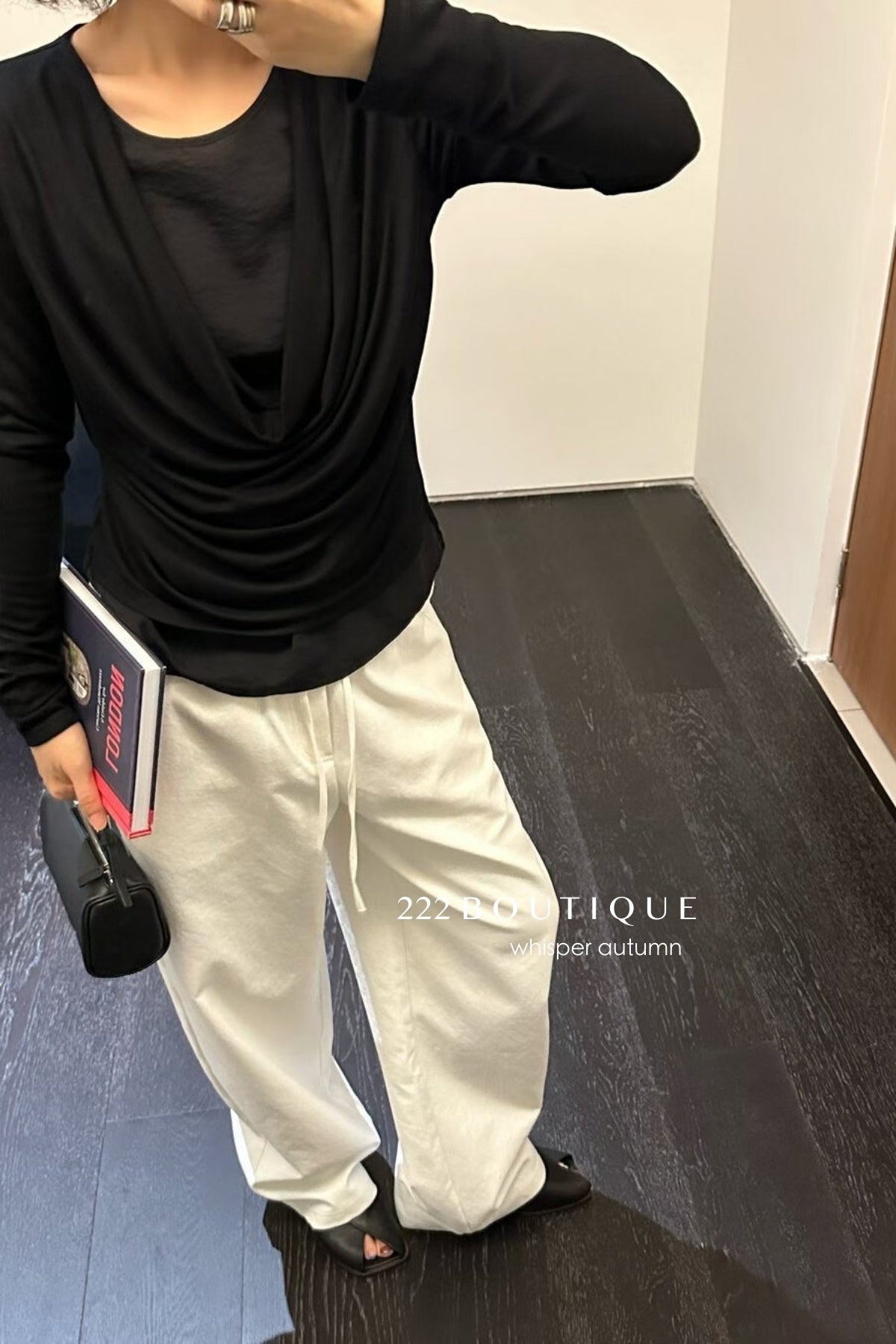 16a115 Basic layered off-shoulder top