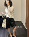 16a115 Basic layered off-shoulder top