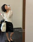 16a115 Basic layered off-shoulder top
