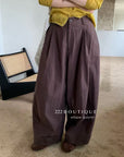 17q4 Straight-leg trousers with back elastic