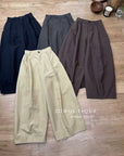 17q4 Straight-leg trousers with back elastic