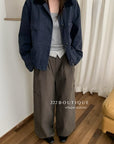 17a6 Fleece jacket with velvet collar