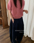 17a8 Basic cashmere-blend Mongtoghi top