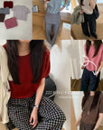 17a8 Basic cashmere-blend Mongtoghi top