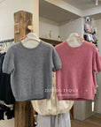 17a8 Basic cashmere-blend Mongtoghi top