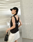 27a61  SHEER RUFFLE TOP