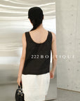 27a61  SHEER RUFFLE TOP