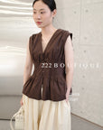 27A106-  SCULPTED WHITE TOP