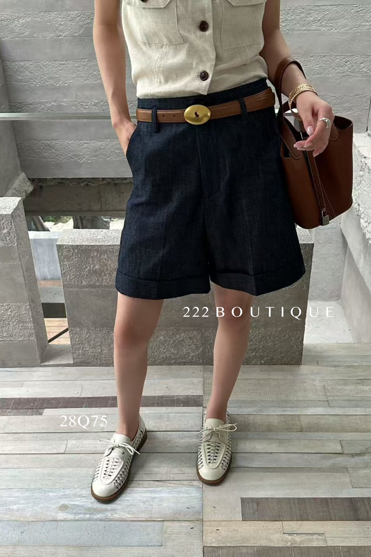 28q75 - 𝐏𝐋𝐄𝐀𝐓𝐄𝐃 𝐃𝐄𝐍𝐈𝐌 𝐒𝐇𝐎𝐑𝐓𝐒