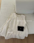 28A34 -  LACE COTTON BLOUSE