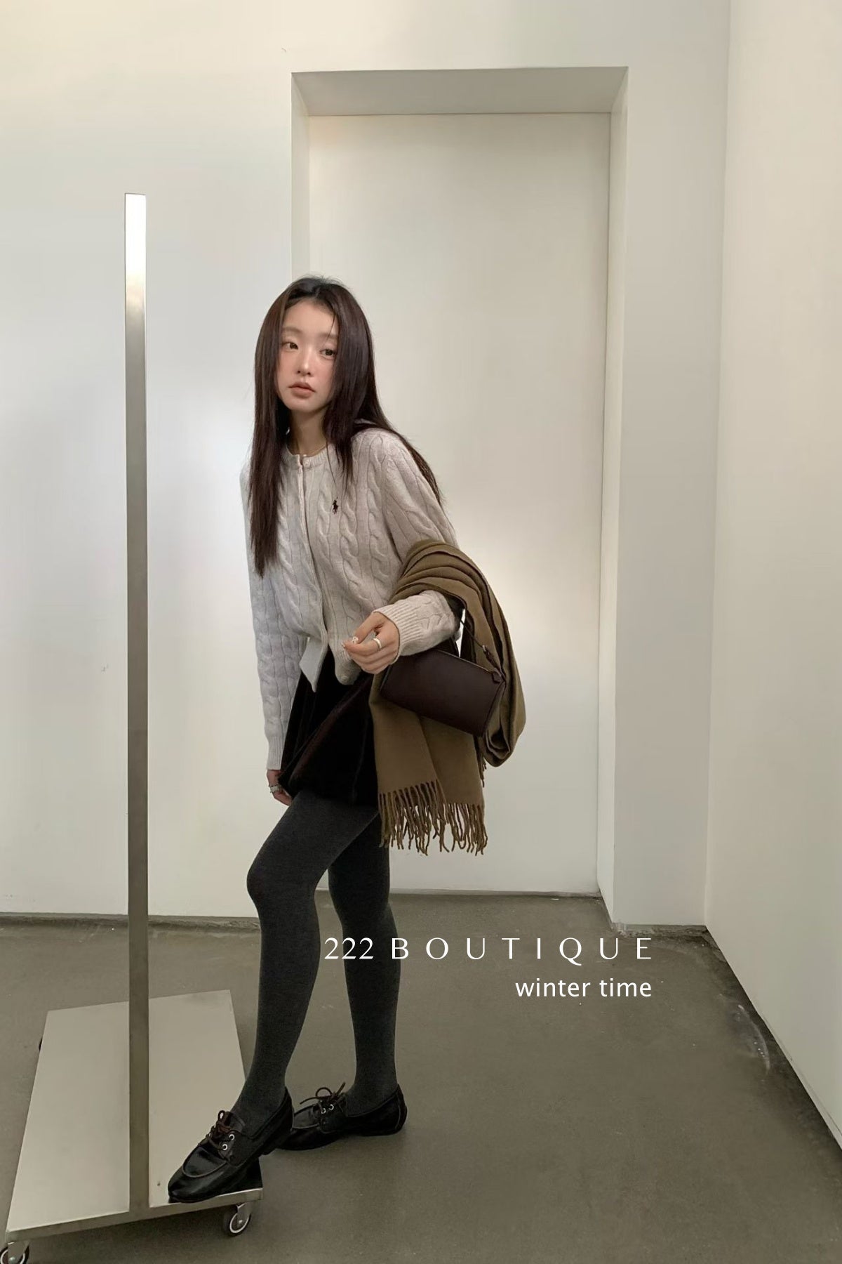 18a98 Cashmere cable-knit cardigan