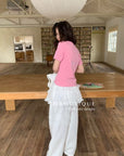 12a6 Basic cotton tee – summer candy colors