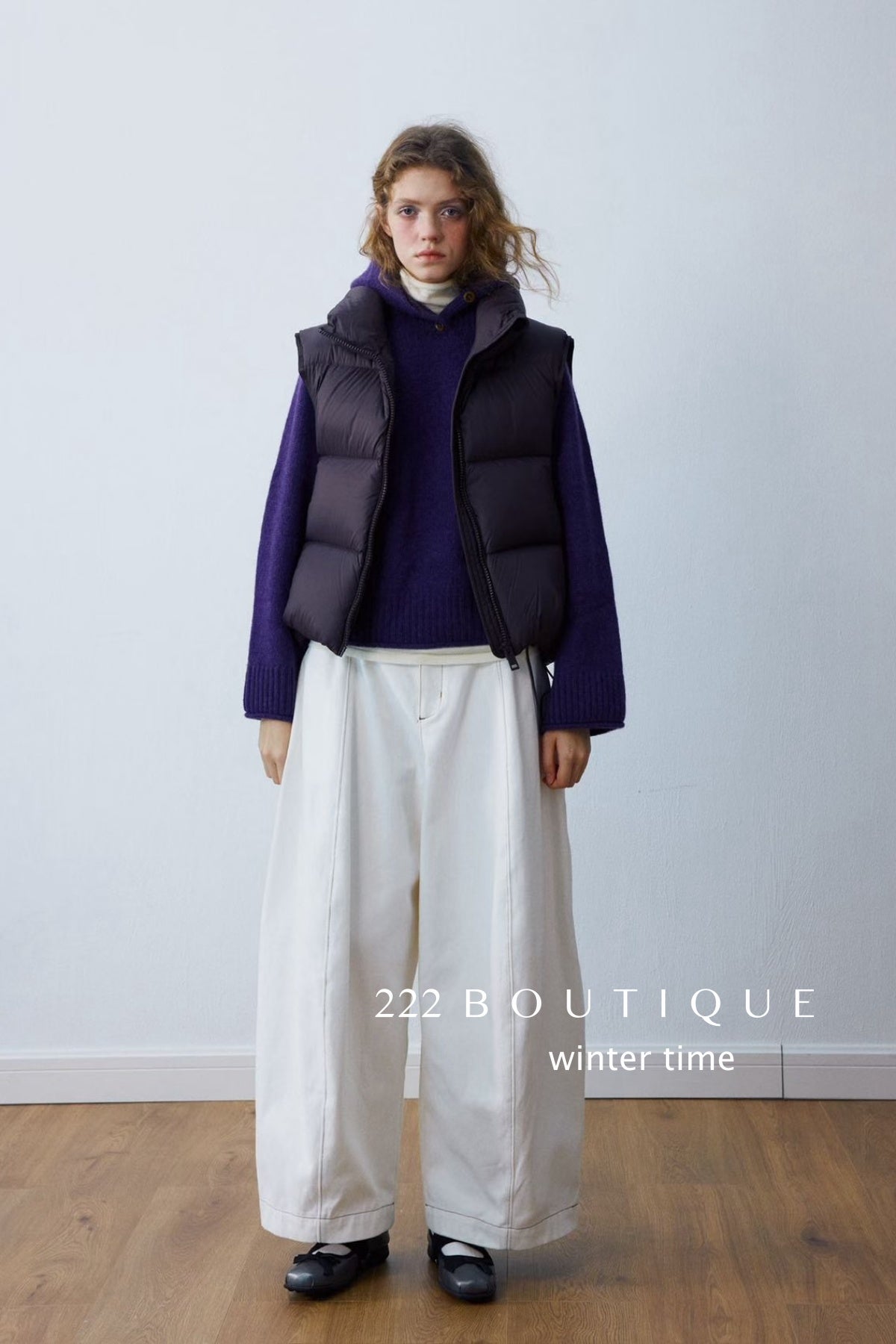 19a66 Down puffer vest