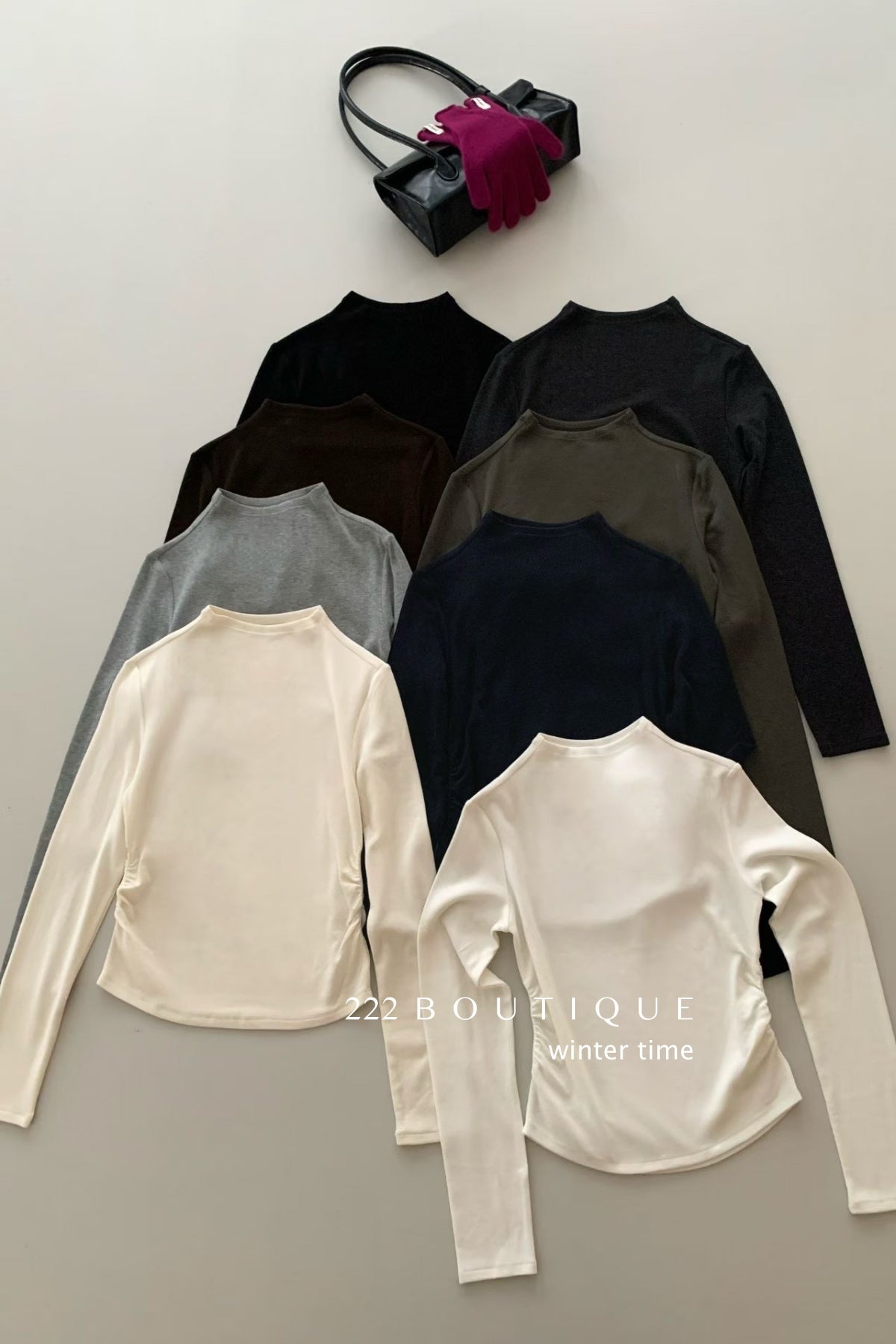 18a95 Thermal high-neck top