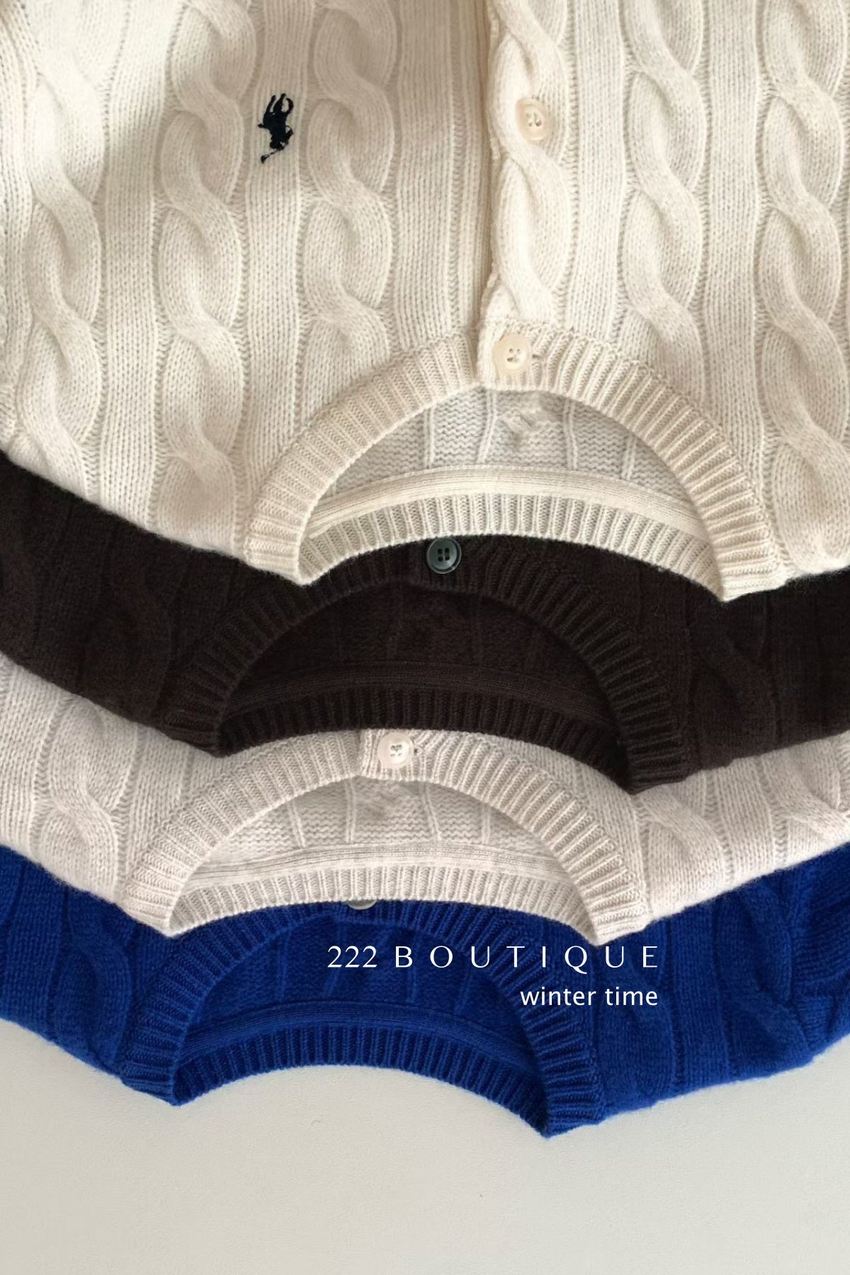 18a98 Cashmere cable-knit cardigan