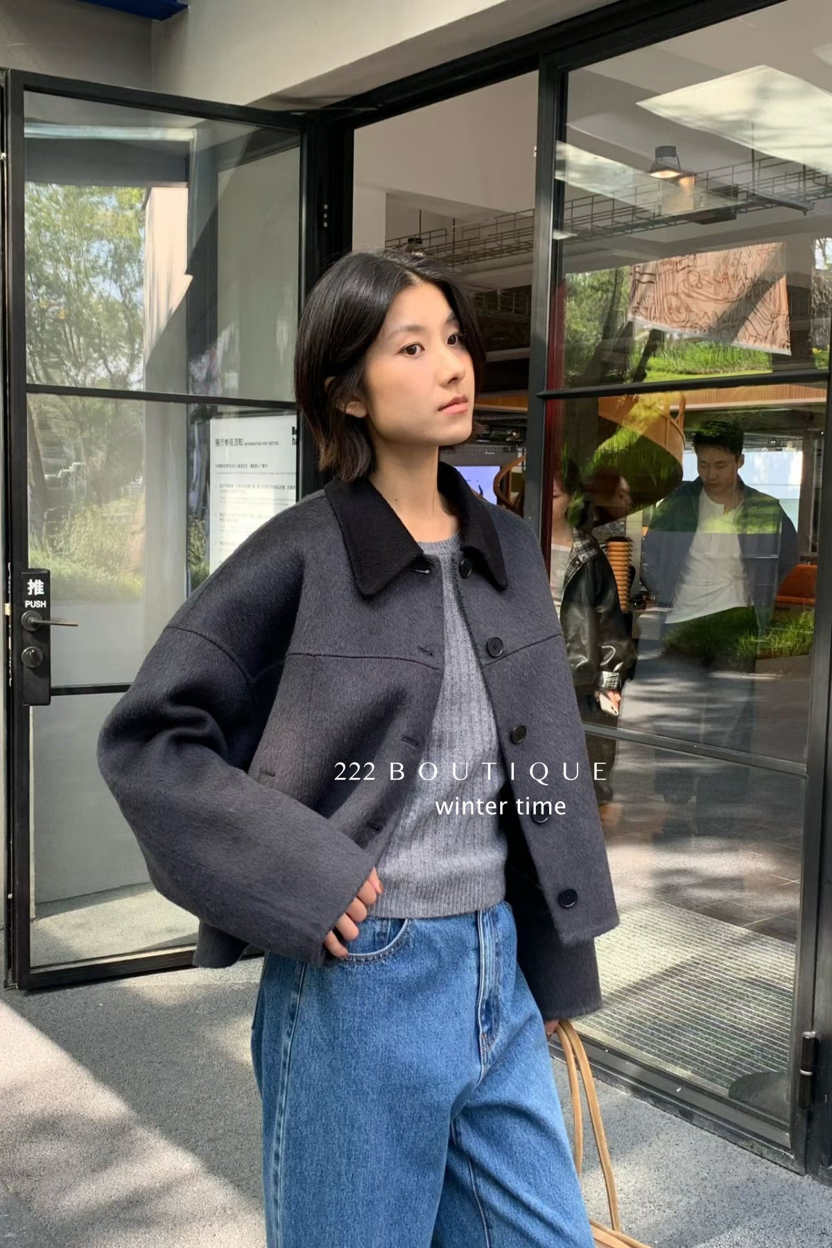 19a117 Cashmere wool coat
