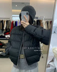 19a88 Down round-neck puffer jacket