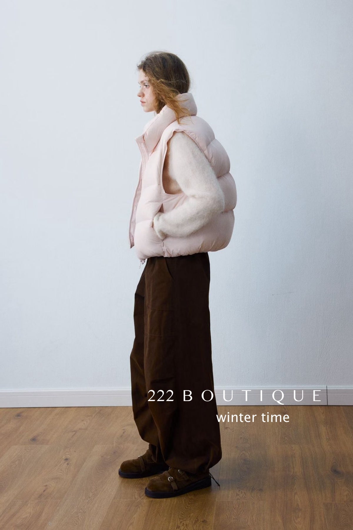 19a66 Down puffer vest