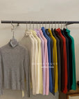 19a91 Basic cashmere turtleneck sweater
