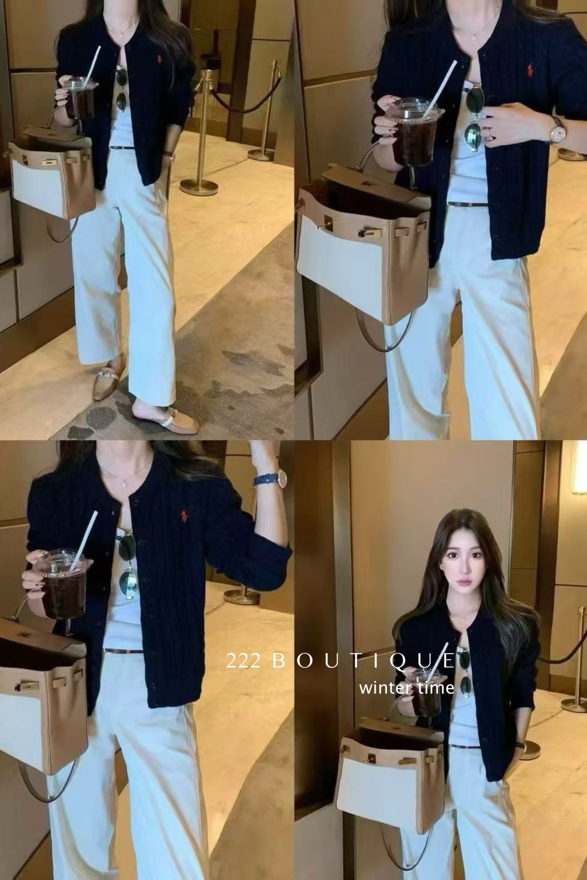 18a98 Cashmere cable-knit cardigan