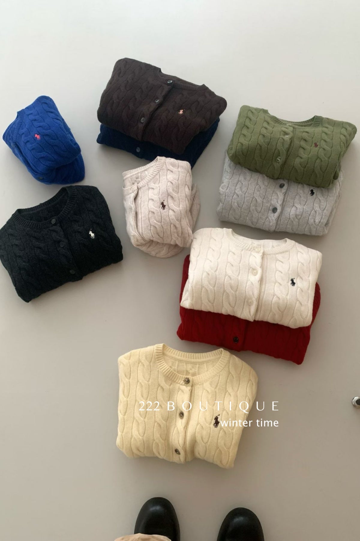 18a98 Cashmere cable-knit cardigan