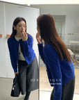 18a98 Cashmere cable-knit cardigan
