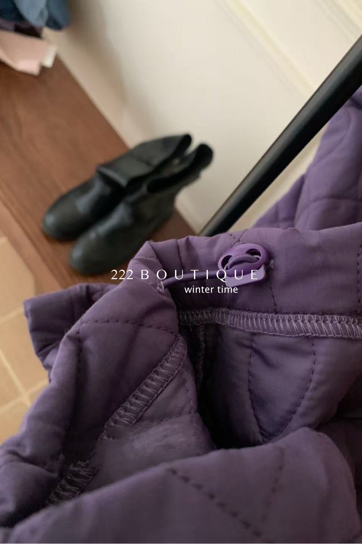 20v5 Elastic puffer mini skirt